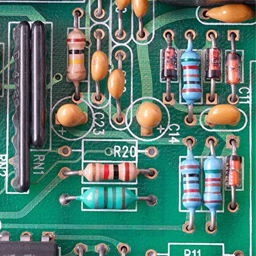 VBESTLIFE Kit Da 10 Resistenze In Ceramica 1 Ohm 10W Per Altoparlanti E Crossover - Componenti Elettronici Di Potenza