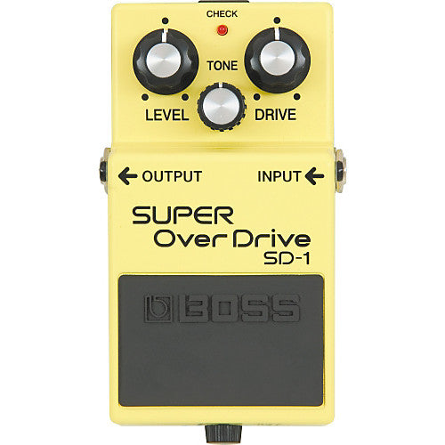 A few easy Boss SD-1 Super Overdrive Mods