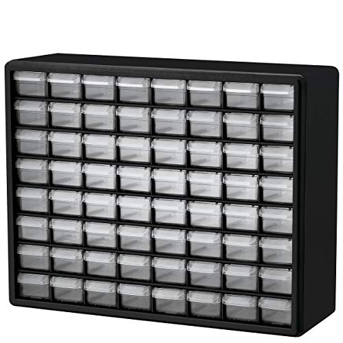 Akro-Mils 10164, 64 Drawer Plastic Parts Storage Hardware Akro-Mils 10164, 64 Drawer Plastic Parts Storage Hardware